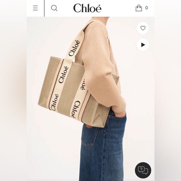 Chloe Woody Tote - Picture 2 of 16